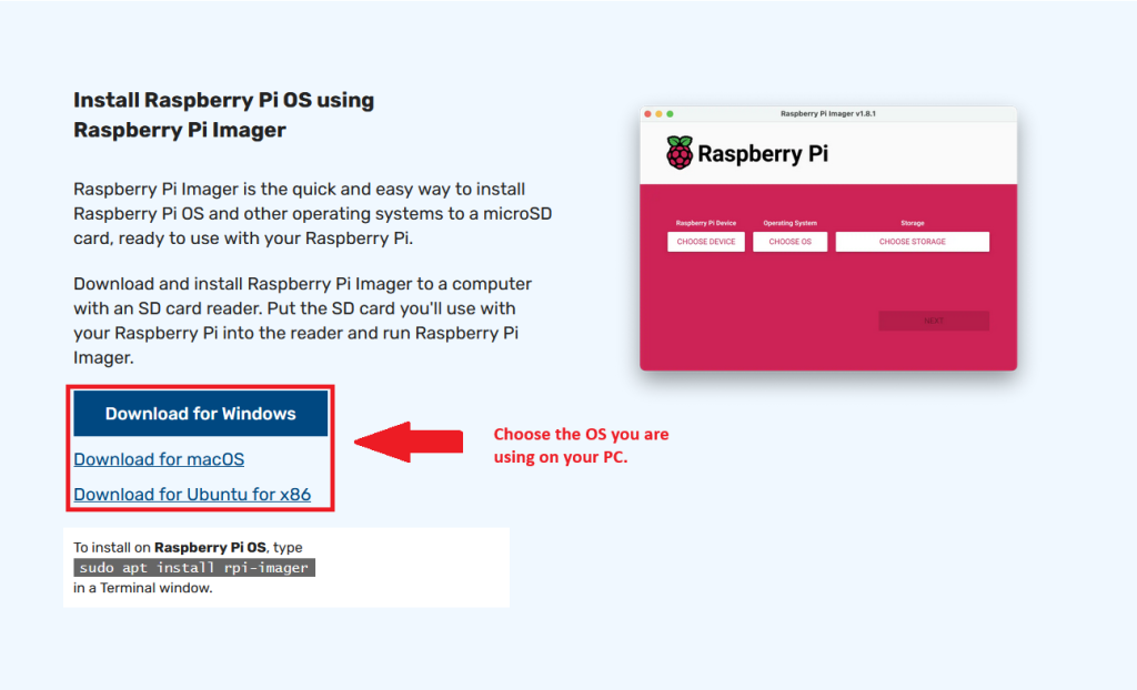 How to download the imager