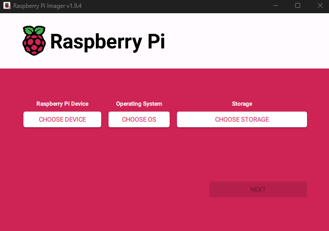 The Raspberry imager