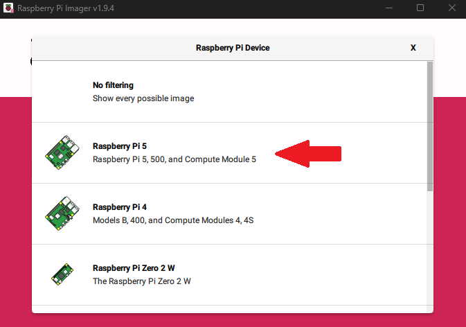 Which Raspberry Pi board do you have?